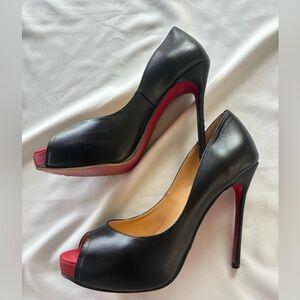 Christian Louboutin leather heels